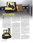 HYSTER FORTENS™ Больше возможностей – выше эффективность