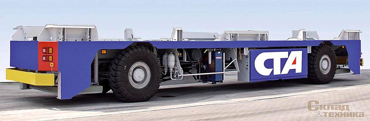 Платформа-автомат для перевозки грузовых универсальных контейнеров