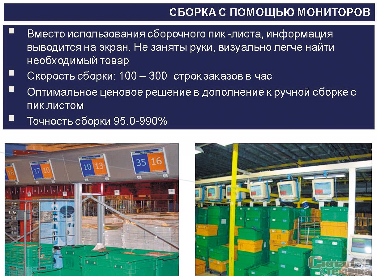 Подборка с помощью монитора (Screen-to-Sort)