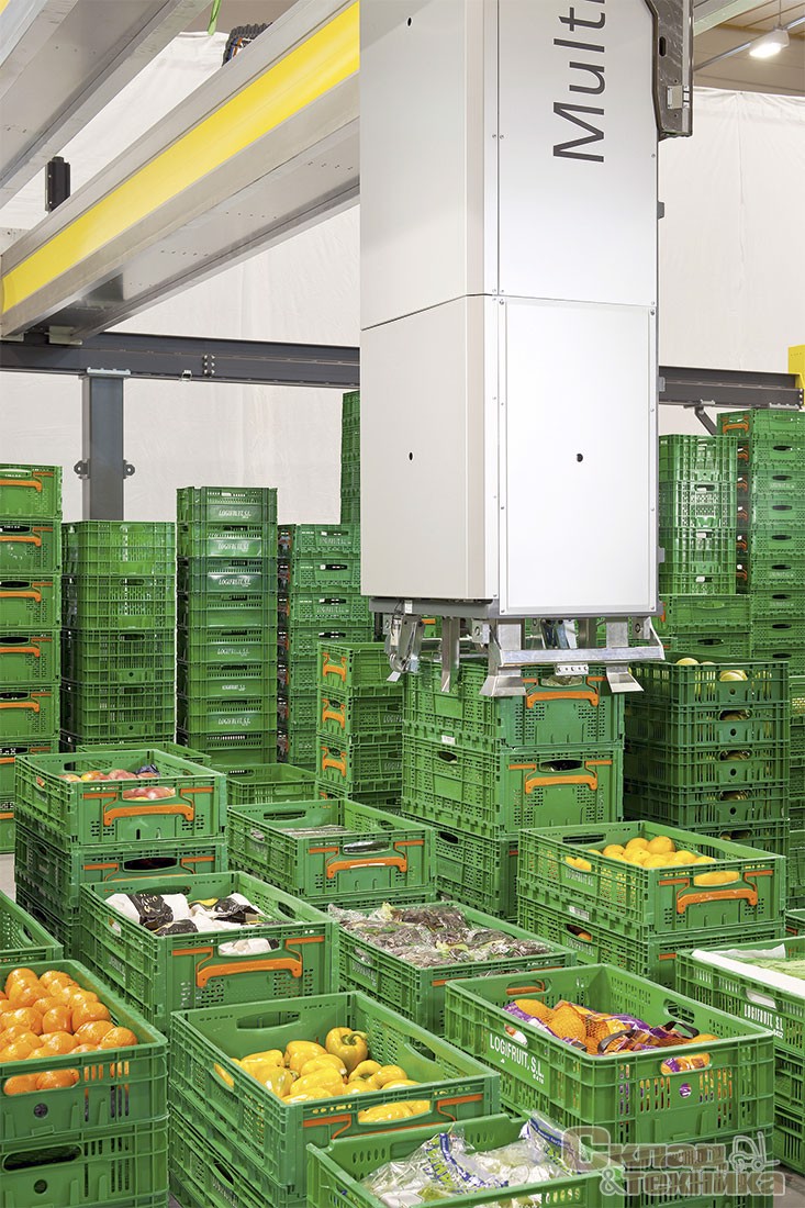 Роботизированная система Cimcorp MultiPick на складе
