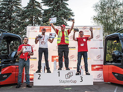 StaplerCup Russia 2016 определил лучших операторов складской техники