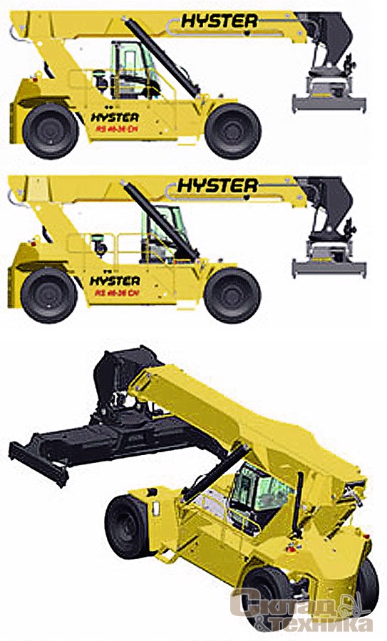 Контейнерный ричстакер Hyster серии CH